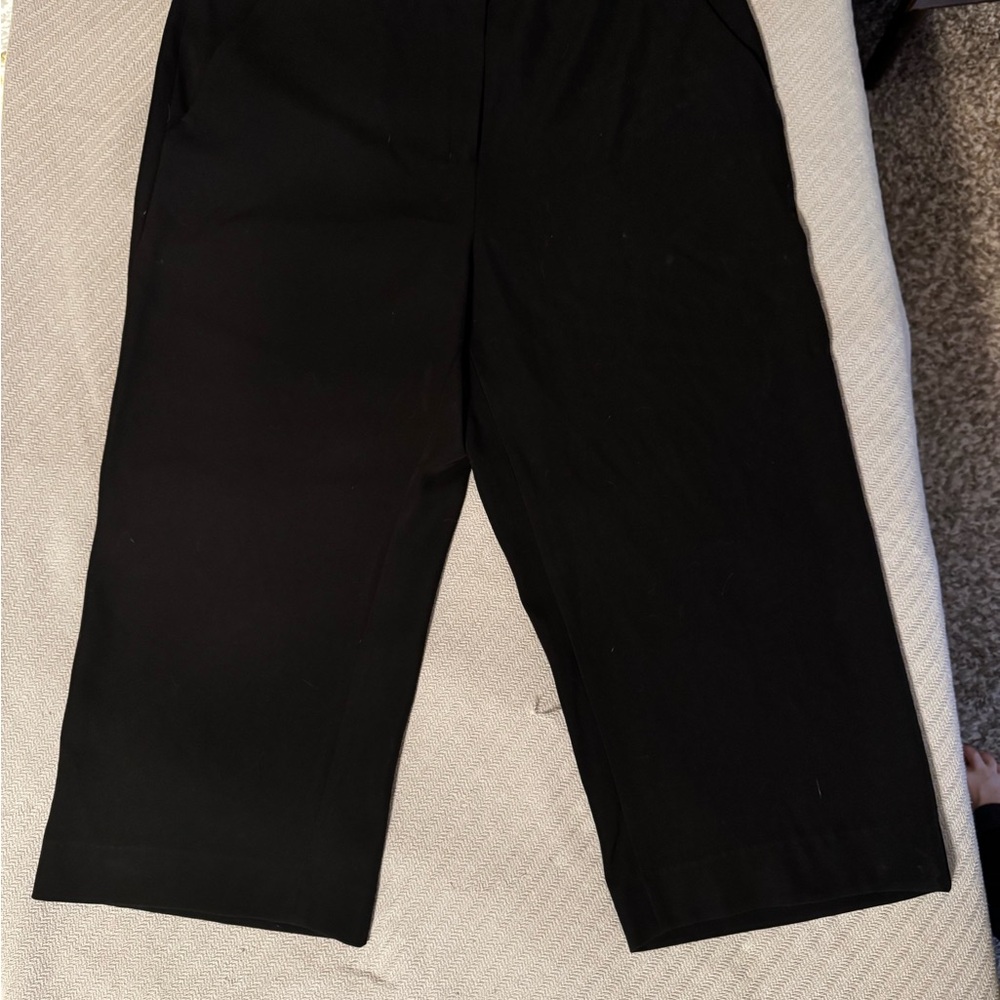 NWT M.M.LAFLEUR Black Pippa Culottes Size +1 (16 Misses)